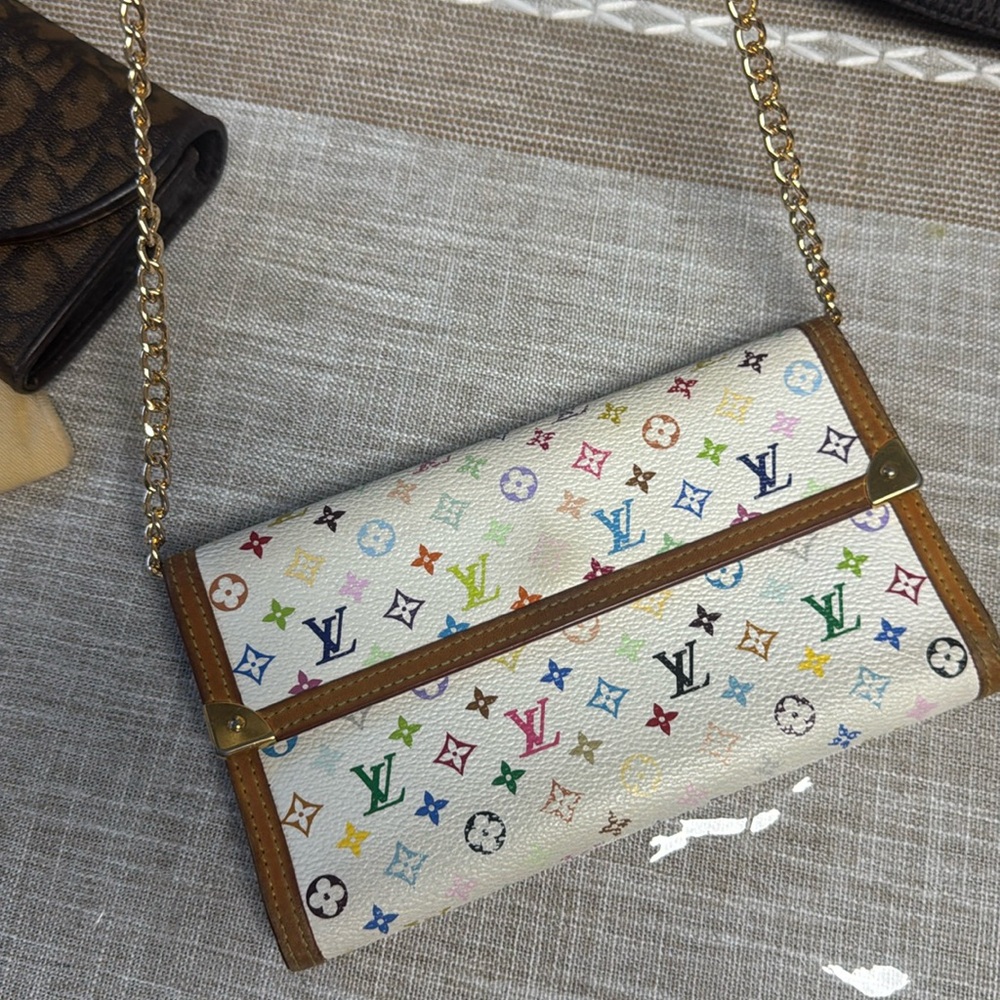 SOLD- Murakami Wallet Large Size With Chain & Insert